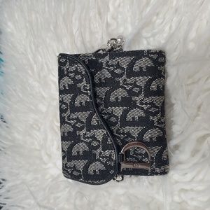 Dior Saddle Wallet, Blue Dior Oblique Jacquard #10054